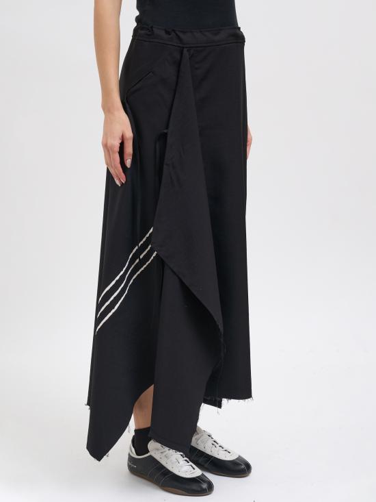 26SS 와이쓰리 롱 스커트 NKF1191 BLACK - Y-3