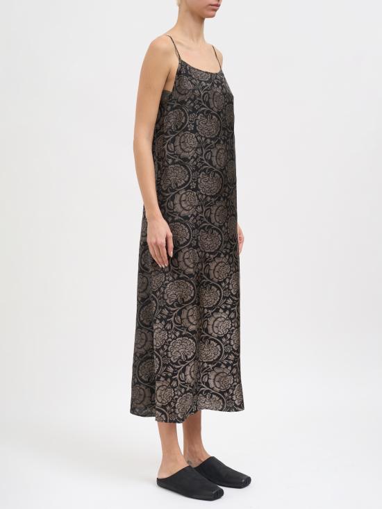 26SS 우마 왕 미디 원피스 NUP5018UW092 BLACK - UMA WANG