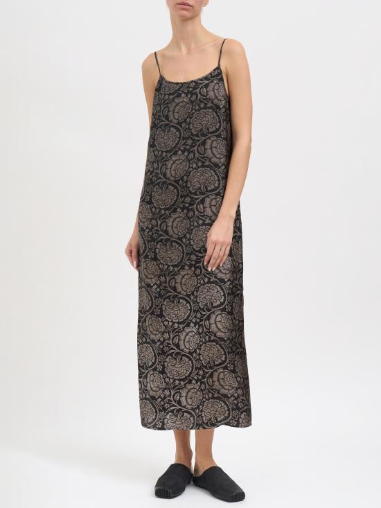 26SS 우마 왕 미디 원피스 NUP5018UW092 BLACK - UMA WANG