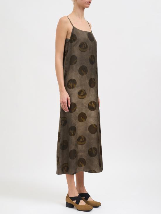 26SS 우마 왕 미디 원피스 NUP5017UW086 GREY - UMA WANG