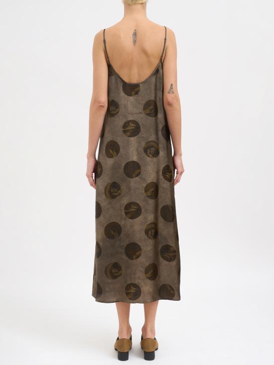 26SS 우마 왕 미디 원피스 NUP5017UW086 GREY - UMA WANG