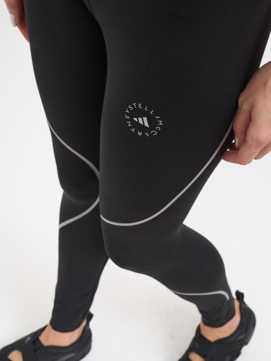 26SS 아디다스 바이 스텔라매카트니 스트레이트 팬츠 NKF8785 BLACK - ADIDAS BY STELLA MCCARTNEY