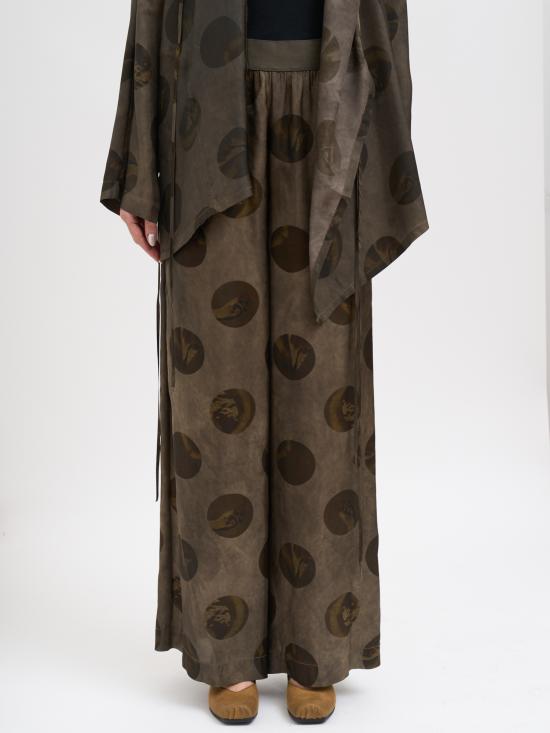 26SS 우마 왕 스트레이트 팬츠 NUP3011UW086 GREY - UMA WANG