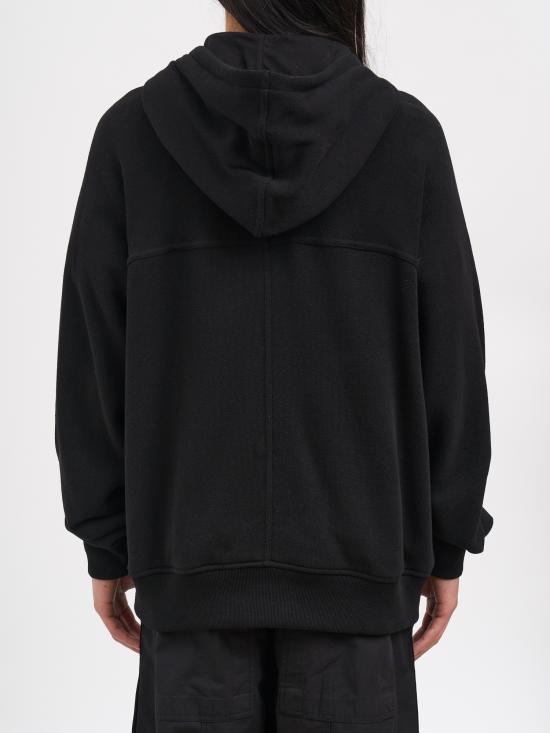 26SS 릭 오웬스 스웨터 NRU01F2241JNT09 BLACK - RICK OWENS