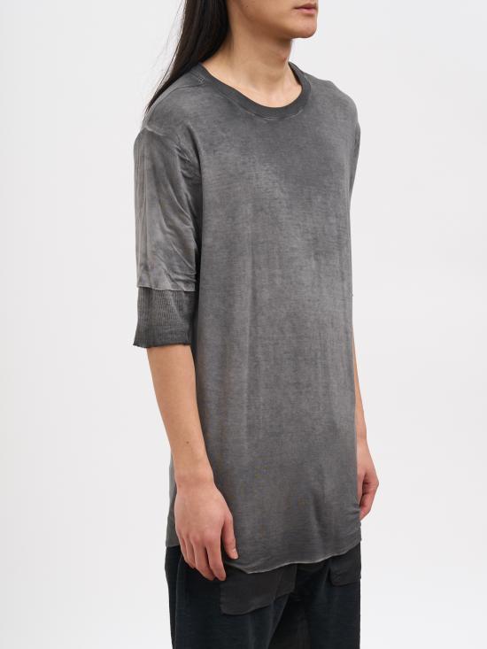 26SS 톰크롬 반팔 티셔츠 NMTS940COLDGREY - THOM KROM