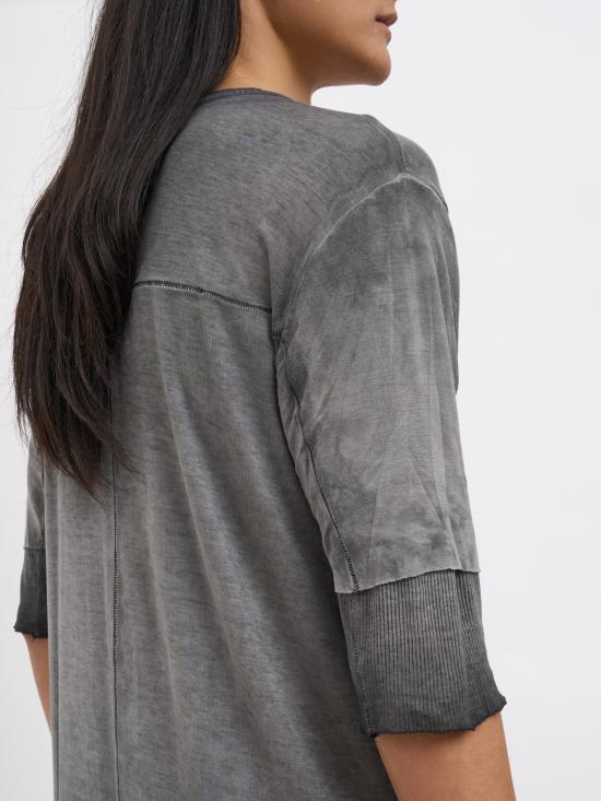 26SS 톰크롬 반팔 티셔츠 NMTS940COLDGREY - THOM KROM