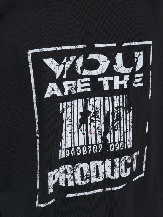 26SS 44레이블 반팔 티셔츠 NB0030556FA706P756 BLACK - 44 LABEL