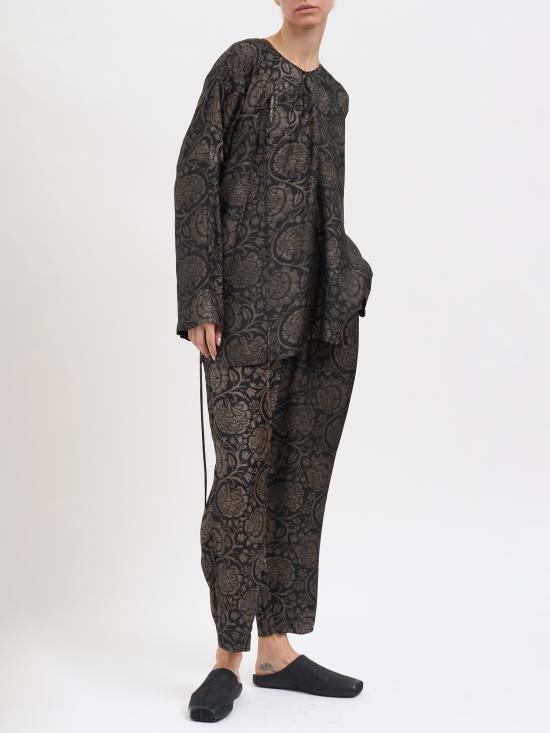 26SS 우마 왕 반팔 티셔츠 NUP1014UW092 BLACK - UMA WANG