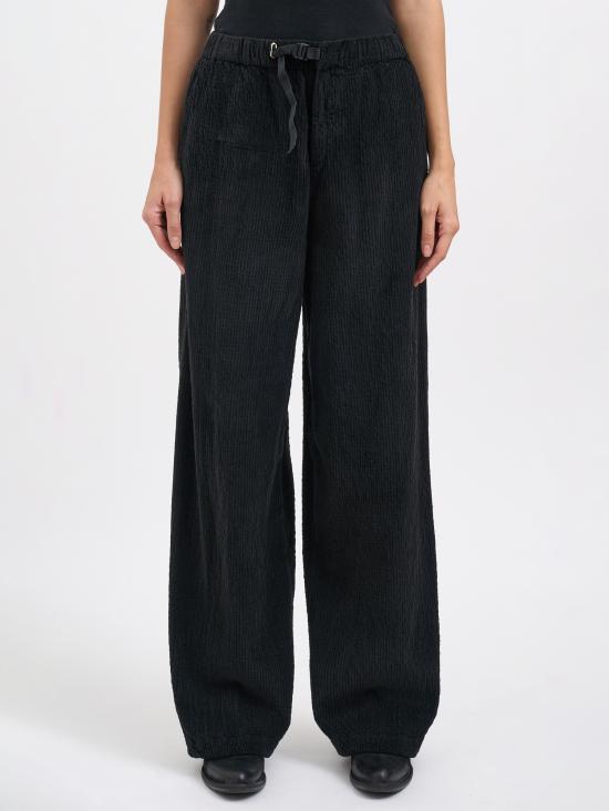 25FW 화이트샌드 스트레이트 팬츠 M25WSD15317999 BLACK