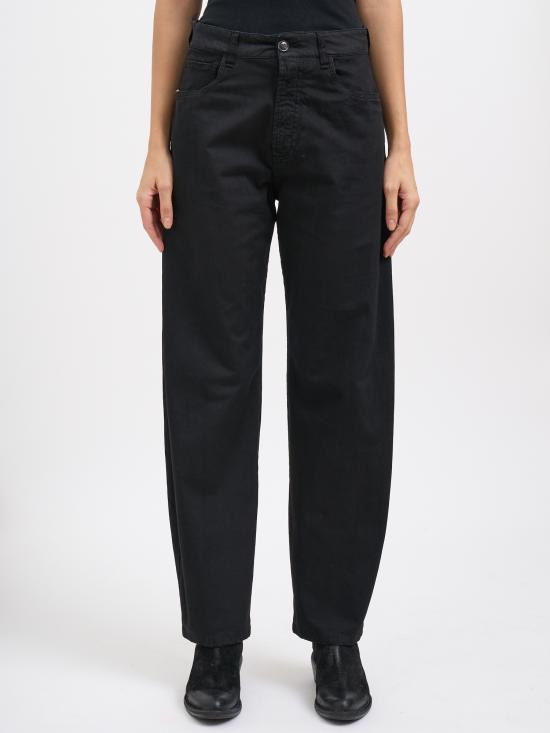 25FW 화이트샌드 스트레이트 팬츠 M25WSD04190999 BLACK