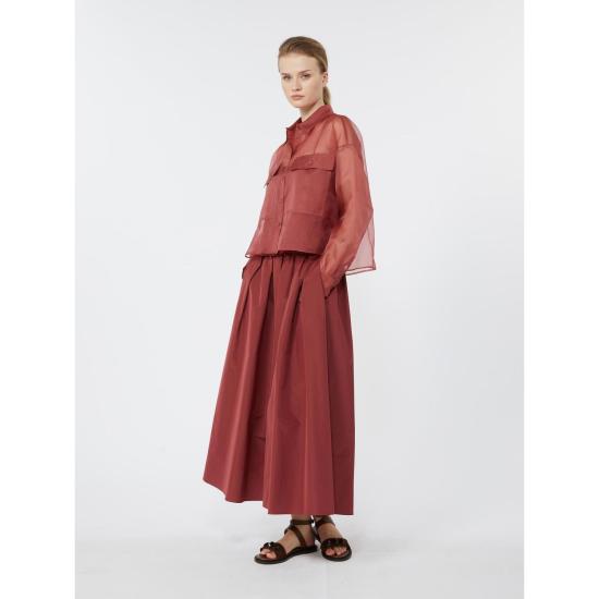 26SS 위켄드막스마라 롱 스커트 2615101072600014 FUCHSIA - WEEKEND MAX MARA