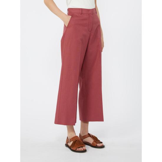 26SS 위켄드막스마라 스트레이트 팬츠 2615131052600021 FUCHSIA