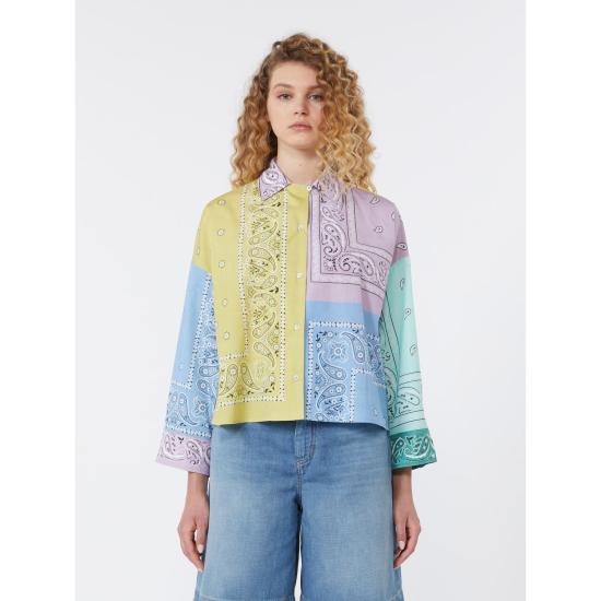 26SS 위켄드막스마라 셔츠 2615111052600001 MULTICOLOUR