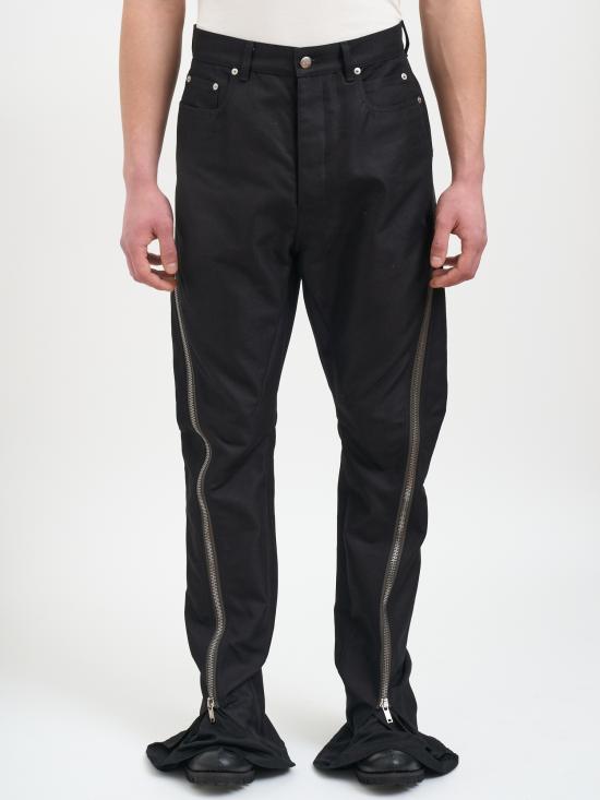 26SS 릭 오웬스 스트레이트 팬츠 NRU01F2343CDU09 BLACK