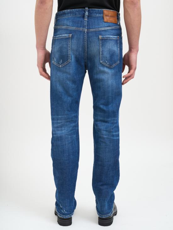 26SS 디스퀘어드2 스트레이트 팬츠 NS74LB1925S30872470 BLUE - DSQUARED2