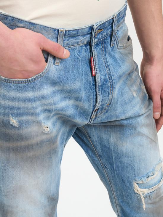 26SS 디스퀘어드2 스트레이트 팬츠 NS74LB1918D30011470 LIGHT BLUE - DSQUARED2