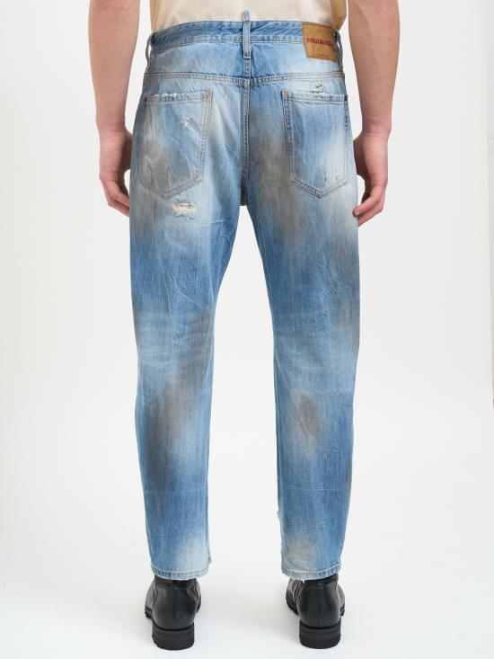 26SS 디스퀘어드2 스트레이트 팬츠 NS74LB1918D30011470 LIGHT BLUE - DSQUARED2