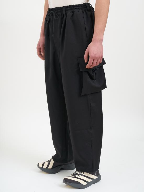 26SS 와이쓰리 스트레이트 팬츠 NKS7654 BLACK - Y-3