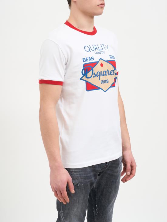 26SS 디스퀘어드2 반팔 티셔츠 NS71GD1658D20033964 WHITE - DSQUARED2