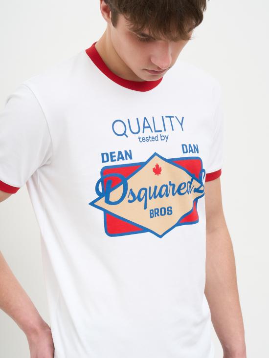 26SS 디스퀘어드2 반팔 티셔츠 NS71GD1658D20033964 WHITE - DSQUARED2