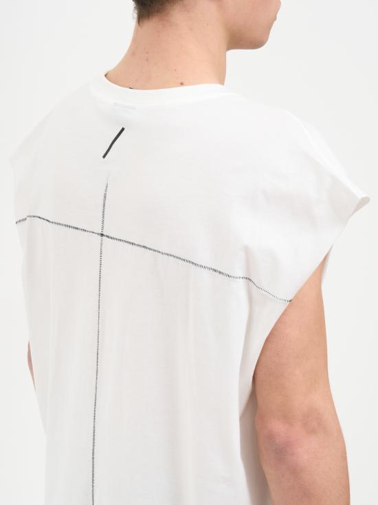 26SS 톰크롬 반팔 티셔츠 NMTS925OFFWHITE - THOM KROM