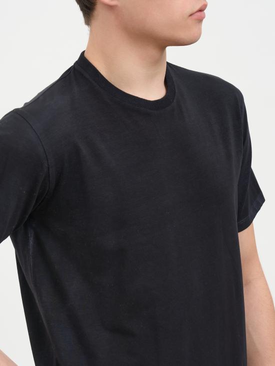 26SS 아방도이 반팔 티셔츠 N226SU4570JBIVHV00023 BLACK - AVANT TOI