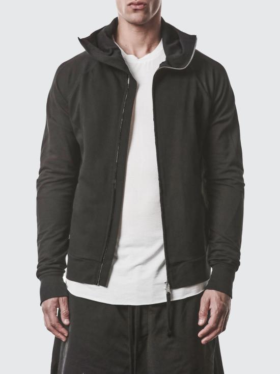 26SS 톰크롬 후드 티셔츠 NMSJ694BLACK - THOM KROM