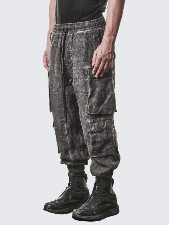 26SS 톰크롬 스트레이트 팬츠 NMP46VEGETALBLACK - THOM KROM