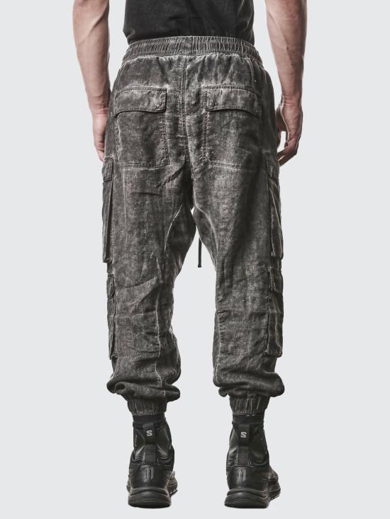 26SS 톰크롬 스트레이트 팬츠 NMP46VEGETALBLACK - THOM KROM