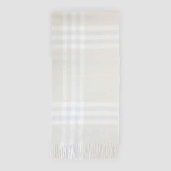 26SS 버버리 체크 캐시미어 스카프 8112650 A1481 SMOKE GREY