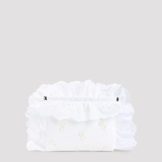 26SS 시몬로샤 클러치/파우치 BAG218B 0761 WHITE PEARL