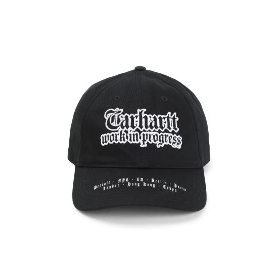 26SS 칼하트 WIP 모자 I0363410D2XX06 BLACK WHITE - CARHARTT WIP