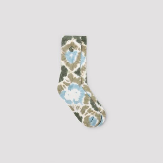 26SS 칼하트 WIP 양말 I0363393QPXX06 LEATHER TOURMALINE DOLLAR GREEN - CARHARTT WIP