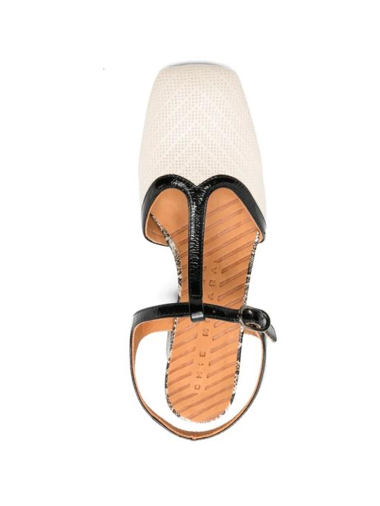 26SS 치에 미하라 힐/펌프스 VYCONTE NEGRO SERPIN NATUR - CHIE MIHARA