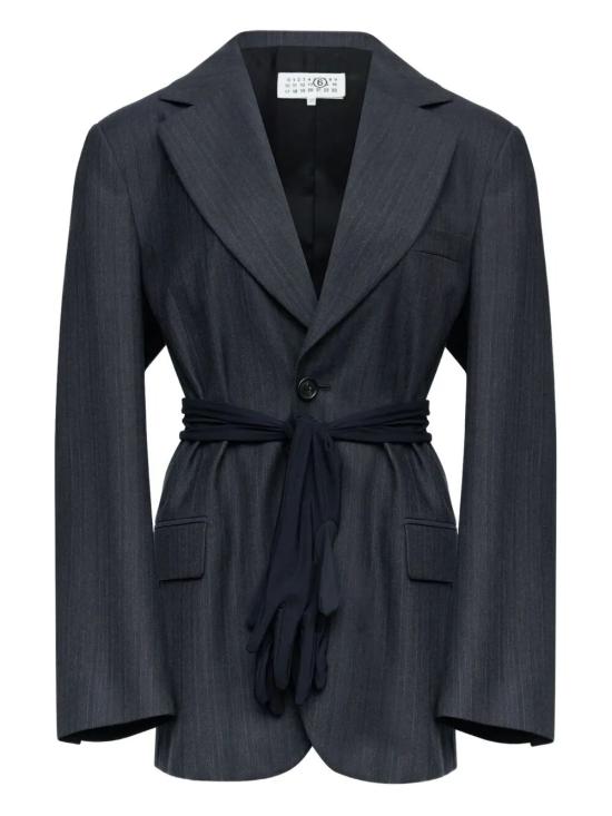 26SS MM6 메종마르지엘라 울 블렌드 블레이저 윗 글러브 S52BN0147M35743 001F