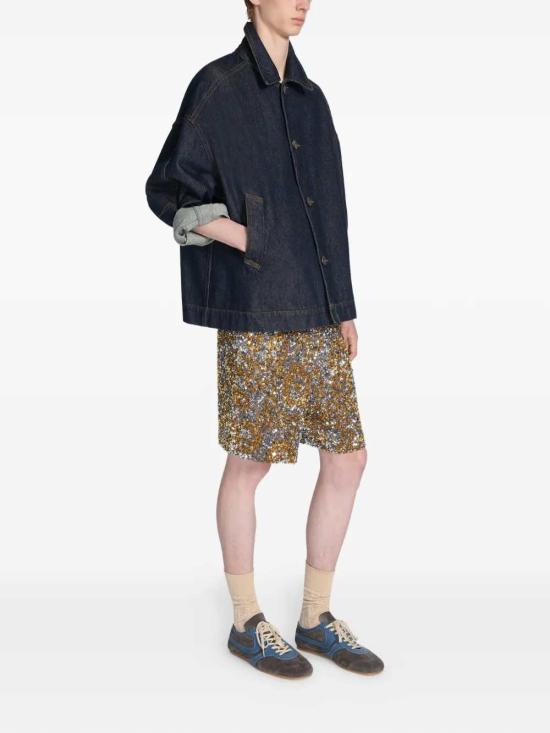 26SS 드리스 반 노튼 숏팬츠 2610209333373 SILVER 952 - DRIES VAN NOTEN