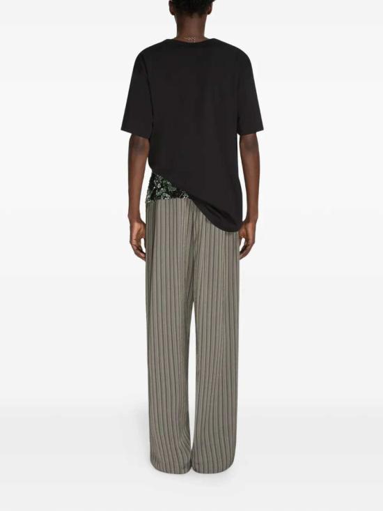 26SS 드리스 반 노튼 반팔 티셔츠 2610211093600 BLACK 900 - DRIES VAN NOTEN