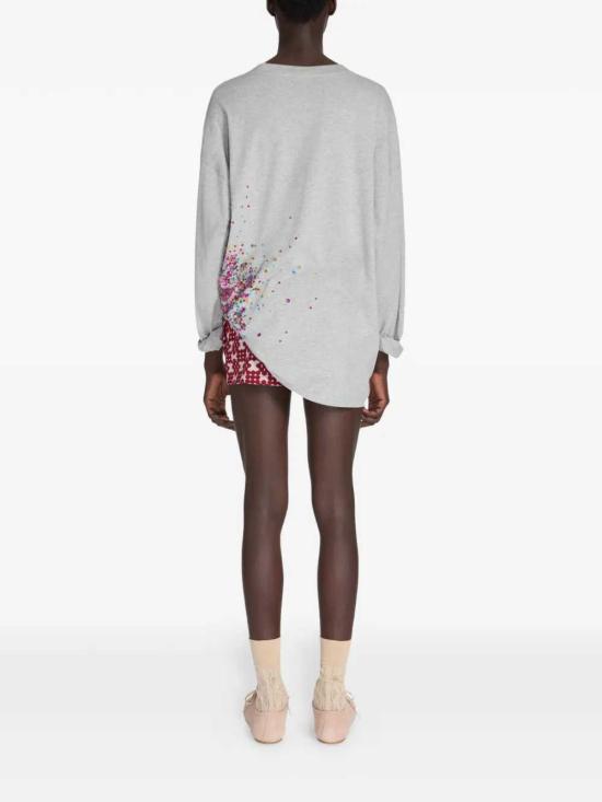 26SS 드리스 반 노튼 반팔 티셔츠 2610211133603 GREY MELANGE 813 - DRIES VAN NOTEN