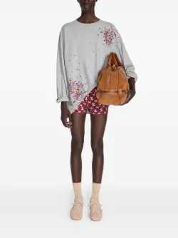 26SS 드리스 반 노튼 반팔 티셔츠 2610211133603 GREY MELANGE 813 - DRIES VAN NOTEN