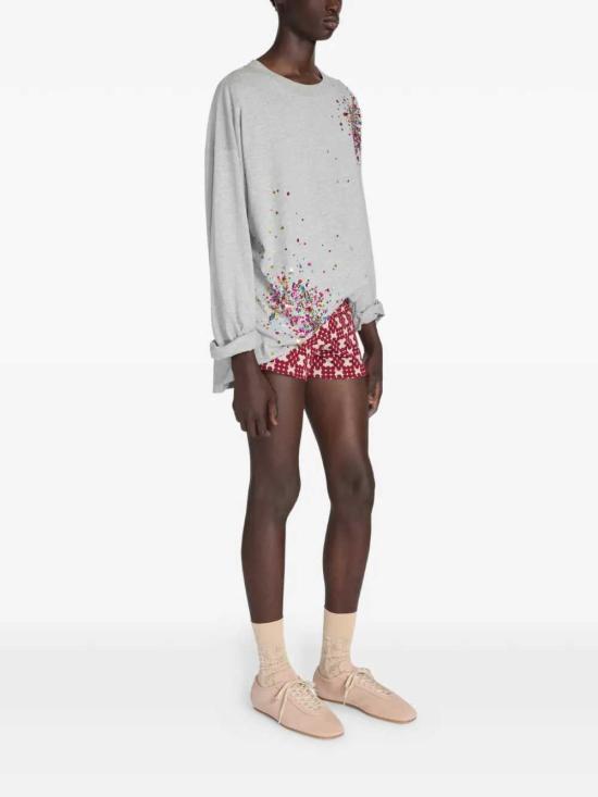 26SS 드리스 반 노튼 반팔 티셔츠 2610211133603 GREY MELANGE 813 - DRIES VAN NOTEN