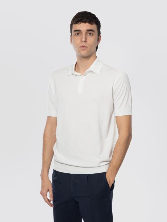 26SS 필리포 드 로렌티스 폴로 티셔츠 PL1MC CR14R001 - FILIPPO DE LAURENTIIS