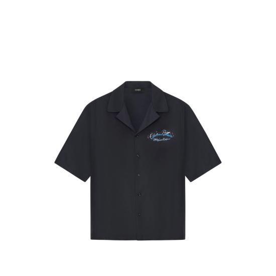 26SS 아미리 반팔 셔츠 AMTOSH1138 BLACK BLUE