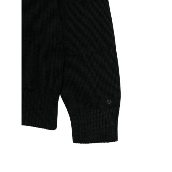 26SS 세븐 게이지 스웨터 PUL0130 114 BLACK - SEVEN GAUGE