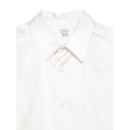 26SS 마짜렐리 긴팔 셔츠 RIGA SETA LS BIANC WHITE - MAZZARELLI