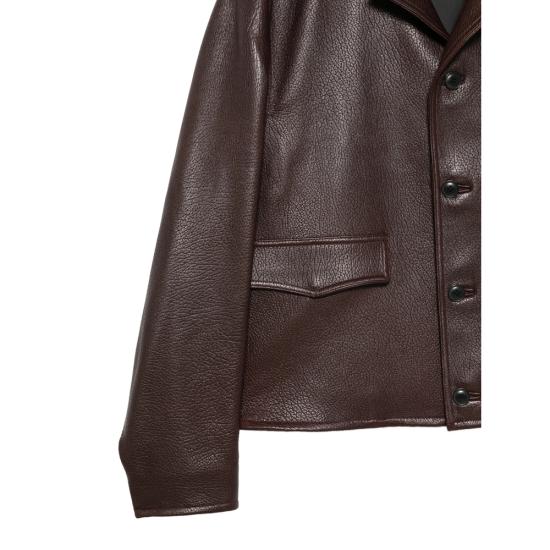 26SS 토니웩 가죽 자켓 BF12LJ001 BRBRO BROWN - TONYWACK