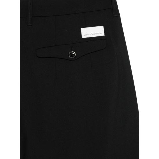 26SS 나인인더모닝 팬츠 9SS26 MTR19 NERO BLACK - NINE IN THE MORNING