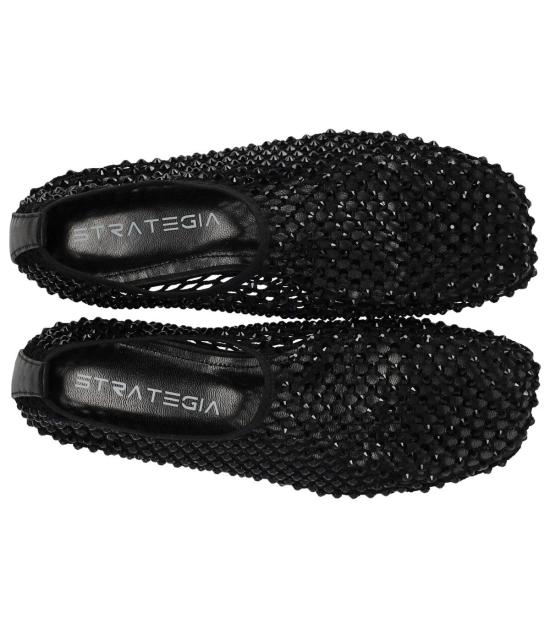 26SS 스트레티지아 플랫 슈즈 R11 BLACK 36 Black - STRATEGIA