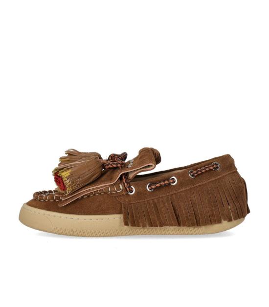 26SS 엘레나 이아치 로퍼 C25 SUEDE 36 Brown - ELENA IACHI