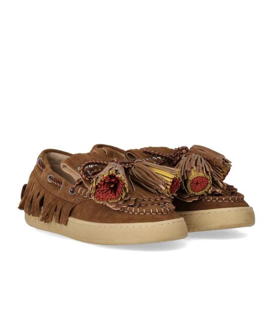 26SS 엘레나 이아치 로퍼 C25 SUEDE 36 Brown - ELENA IACHI