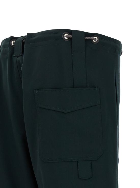 26SS 키코 코스타디노브 숏팬츠 KKSS26T11137 Green - KIKO KOSTADINOV